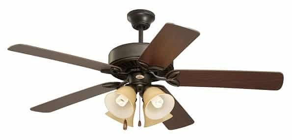 Emerson Low Profile Indoor Ceiling Fan With Light