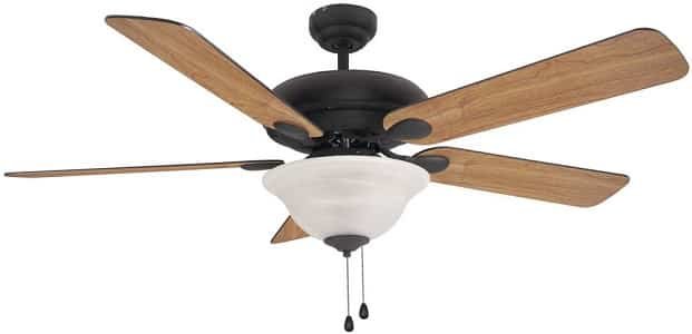 Hardware House Tuscany Vaulted Mount Ceiling Fan