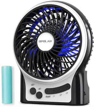 OPOLAR Battery Operated White Noise Fan