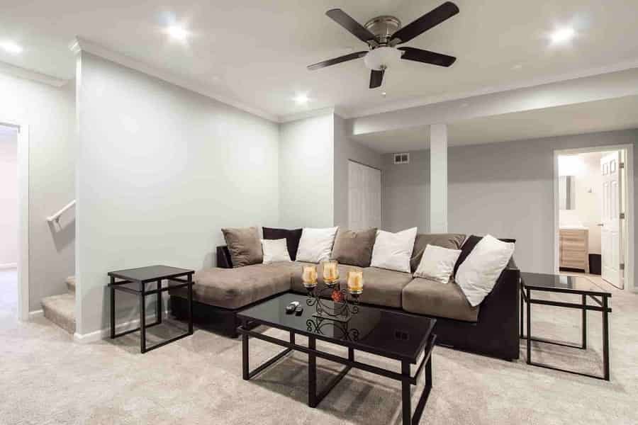 low profile ceiling fan for bedroom