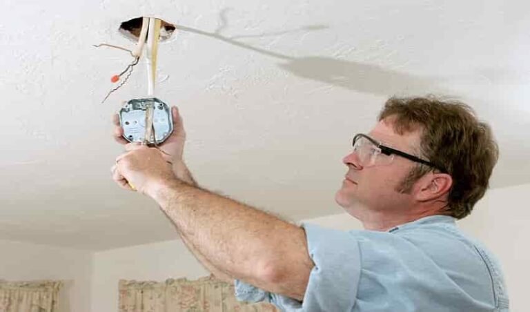 wire a ceiling fan with 3 wires