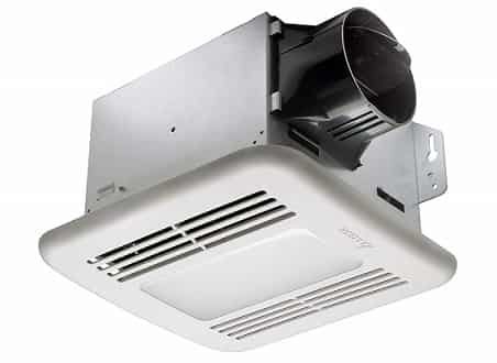 Delta BreezGreenBuilder bathroom Fan and Dimmable LED Lights Combo