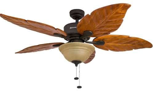 Honeywell Sabal Palm 52-Inch Tropical Ceiling Fan with Pull Chain