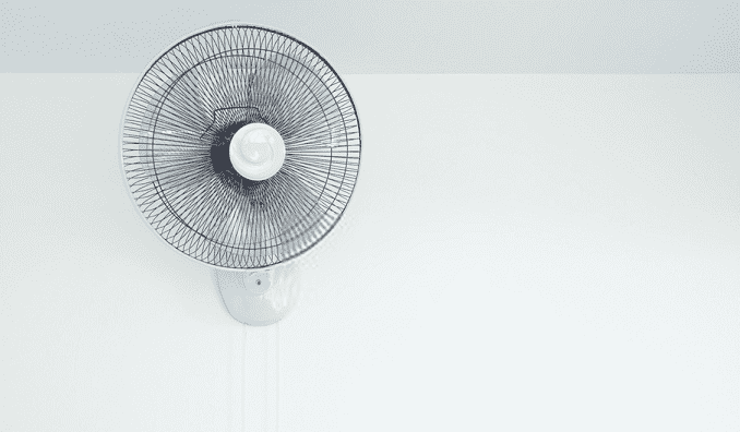 best alternatives to ceiling fan - wall mount fan