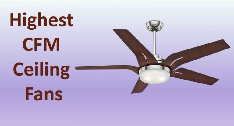 highest cfm ceiling fan