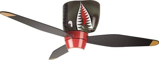 Craftmade Tiger Shark Warplane Kids Ceiling Fan