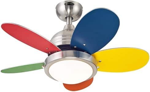 Westinghouse Lighting Roundabout Indoor Playroom Ceiling Fan