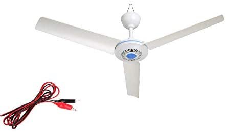 <strong>12V DC 28 inch Plug in Ceiling Fan for gazebo</strong>