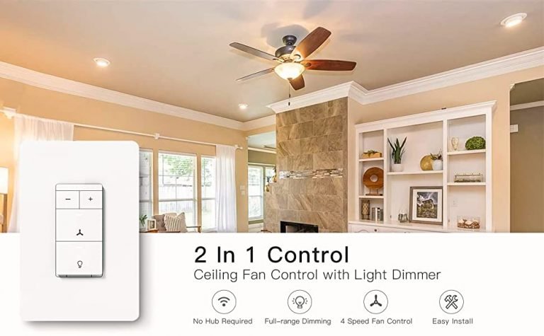 Dimmer Switch For Fan And Light