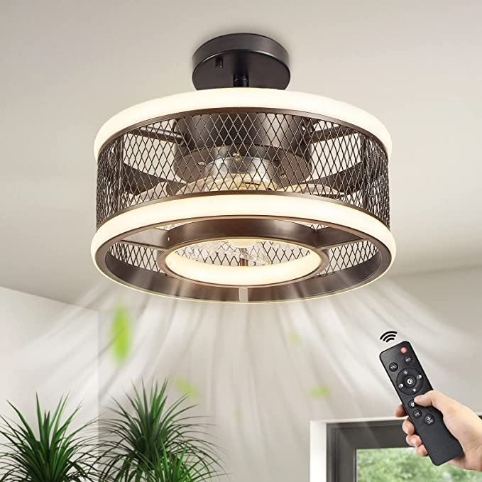 <strong>Atocif Bladeless Ceiling Fan with LED Light</strong>