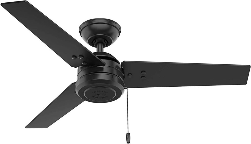 HUNTER Cassius Outdoor Ceiling Fan with Pull Chain