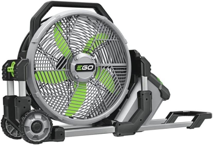 EGO Power 18-Inch 5 Speed 20MPH Portable Misting Fan